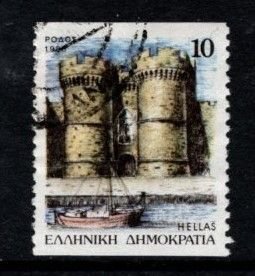 Greece - #1640A Castle of Knights Rhodes - Used