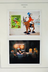 Grenada Mint NH 1980s Disney Stamp Collection