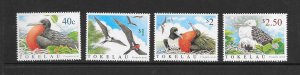 BIRDS - TOKELAU #331-4  MNH