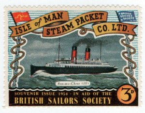 (I.B) Cinderella Collection : Isle of Man Steam Packet 3d (Ben My Chree III)