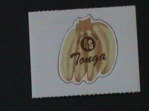 ​TONGA-1972-SC# 300-LOVELY BEAUTIFUL BANANA SHAPE CUT  MINT VF-HARD TO FIND