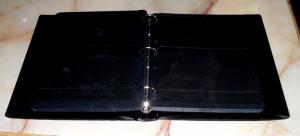  SET OF 10, USED, LIGHTHOUSE HINGE-LESS BLOCK/SHEET BINDERS, NICE! LQQK!