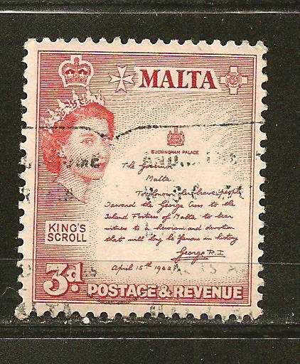 Malta 252 Kings Scroll Used