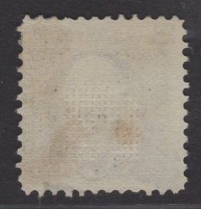 US Stamp #115 6c Ultramarine Washington USED SCV $225.00