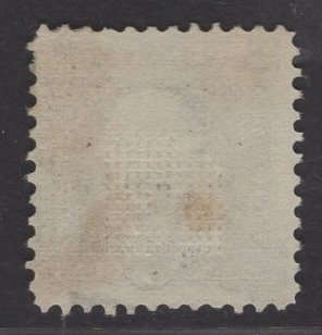 US Stamp #115 6c Ultramarine Washington USED SCV $225.00