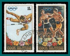 Cook Islands 1972 Olympic Games, used  326-329,SG401-SG403