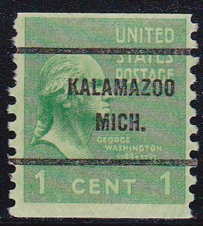 Precancel - Kalamazoo, MI PSS 839-61 - Bureau Issue