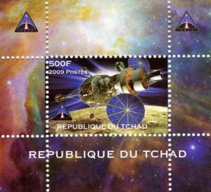 Chad 2009 NASA ORION SPACE MISSION s/s Perforated Mint (NH)