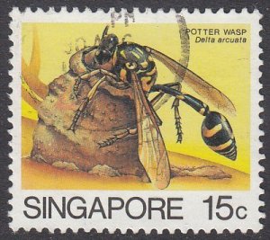 Singapore 455a Used CV $2.00