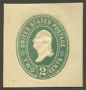 U.S. Scott #U306 Embossed Stamped Envelope - Mint Single