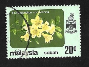 Sabah 1983 - U - Scott #37A