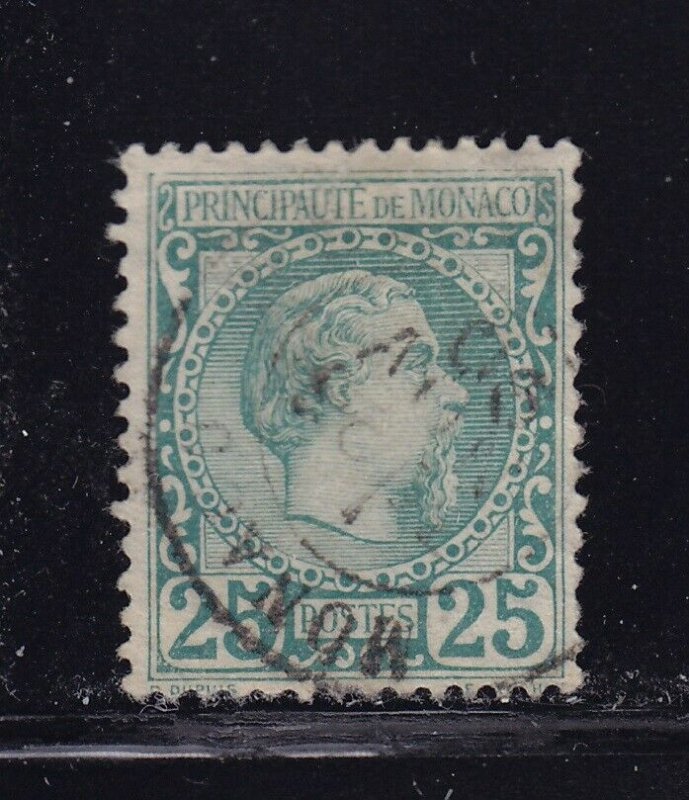 Monaco Scott # 6 VF used neat cancel with nice color scv $ 75 ! see pic !