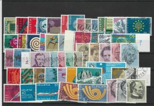 Switzerland Used Stamps Ref 24588