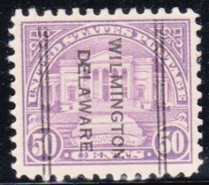 Precancel - DLE - Wilmington, DE PSS 247 Compound Perf - Town and Type Issue