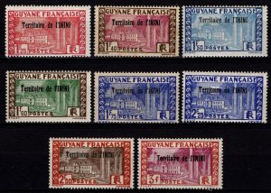 Inini 1932-40 French Guiana Optd. ‘Territoire de l’ININI’, Part Set [Mint]