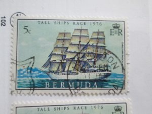 Bermuda #337 used  2022 SCV = $0.25