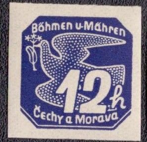 Bohemia and Moravia P6 1939 MH