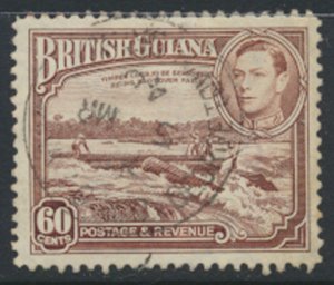 British Guiana SG 315  perf 12½ Used Sc# 237 see scans and details 