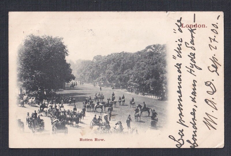UK 1900 THREE LONDON POSTCARDS HERNE HILL SQUARED CIRCLES TO MEAUX FRANCE