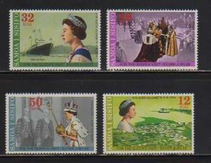 Samoa MNH sc# 446-9 Queen Ship 08CV $1.95