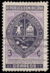 DOMINICAN REPUBLIC 1938. SCOTT # 340