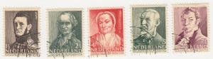 Netherlands - 1941 - SC B134-38 - Used - Complete set