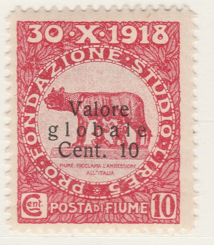 Fiume 1920 Surcharge 10c on 10c Very Fine MNH** Stamp A21P11F4969