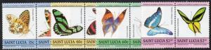 St Lucia  Scott  731-738   MNH Complete set.