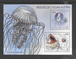 FRENCH SOUTHERN ANTARCTIC TERRITORY #653 JELLYFISH S/S