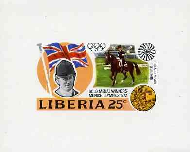 Liberia 1972 Munich Olympics Gold Medal Winners (25c Dres...