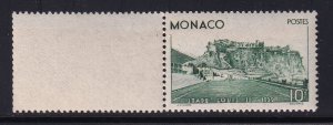 Monaco 1943, M-XF-NH  10fr grn Louis II Stadium # 176 y/t 176