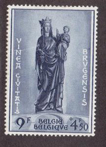 Belgium # B566, Mint Hinged small thin