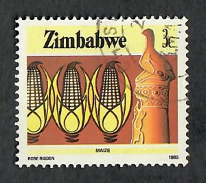 Zimbabwe #494 used single