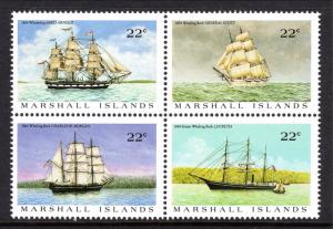 Marshall Islands 135a Sailing Ships MNH VF