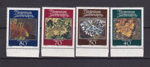 SA14e Liechtenstein 1981 Mosses and Lichens mint stamps