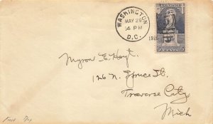 628 5c ERICKSON MEMORIAL - Uncacheted FDC