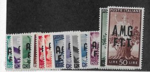 Italy Sc #1-13  set of 13  NH VF