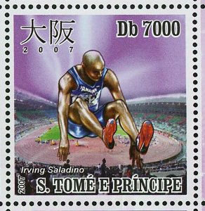 Osaka Athletics Championship Stamp Stefal Hol Liu Xiang S/S MNH #3087-3092