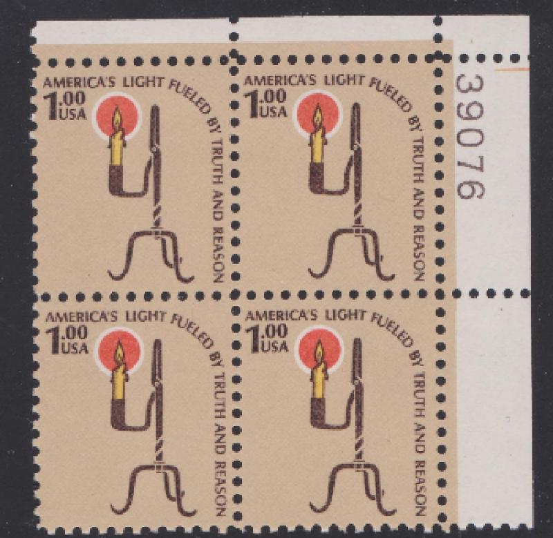 1610 Candle Holder MNH Plate block - #39076  UR