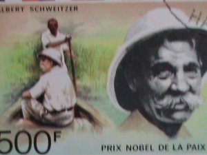 UPPER VOLTA-1977- NOBEL PRICE WINNER-ALBERT SCHWEITZER- CTO S/S VERY FINE