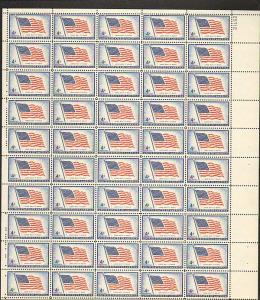 US #1094 Mint Sheet Old Glory 