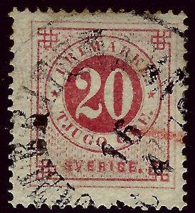 Sweden SC#23 Used F-VF....Real Deal!!