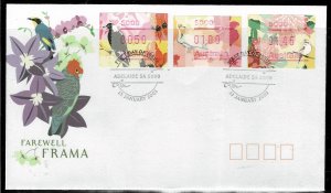 AUSTRALIA 2003 FAREWELL FRAMA FDC