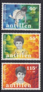 Netherlands Antilles #B253-B255 MNH 1987 Child Welfare