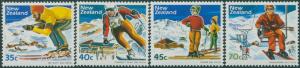 New Zealand 1984 SG1336-1339 Ski Fields set MLH