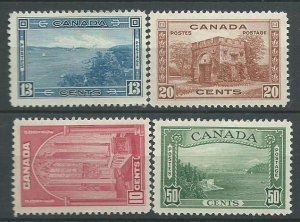 Canada 241-244 M 1938 80% off