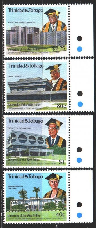 Trinidad and Tobago. 1990. 600-3. West Indian University. MNH.