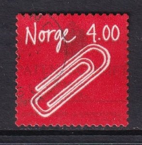 Norway #1214  used  1999  paper clip 4k