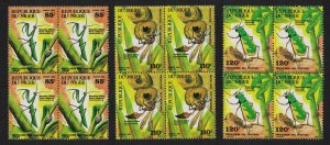 Niger Useful Insects 3v 1987 MNH SG#1105-1107