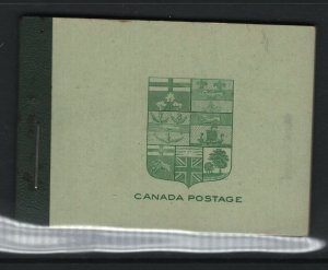 Canada Booklet #3c Very Fine Never Hinged Complete Booklet English